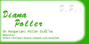 diana poller business card